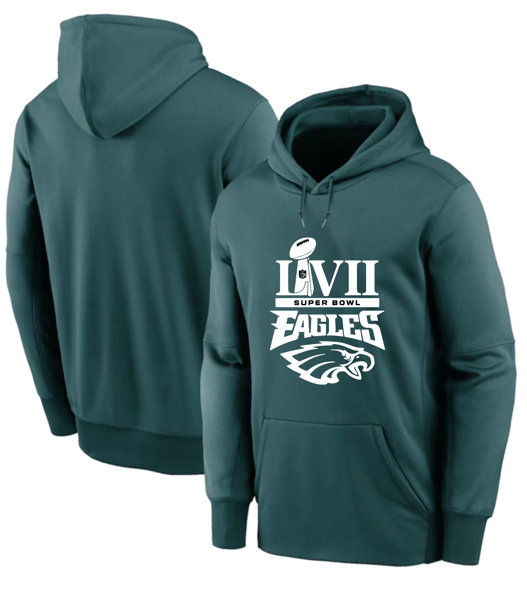 Men 2025 Philadelphia Eagles green hoodie style 23->philadelphia eagles->NFL Jersey